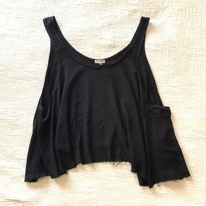 Free People Black Tank